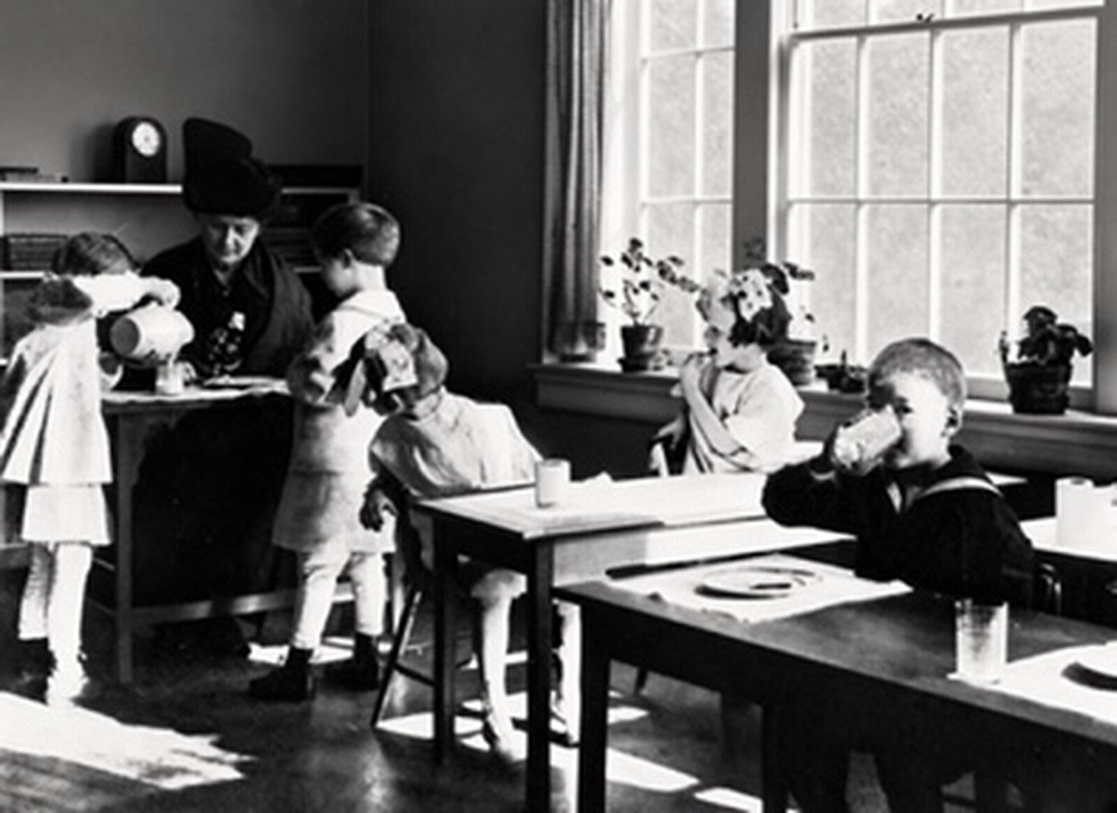 Casa dei Bambini classroom, San Lorenzo, Rome