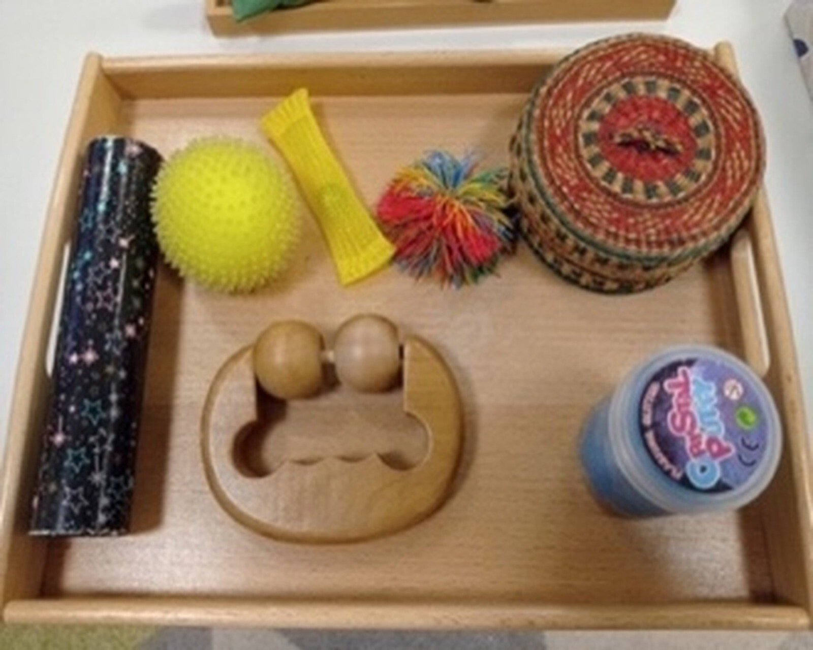 Grace and Courtesy materials tray