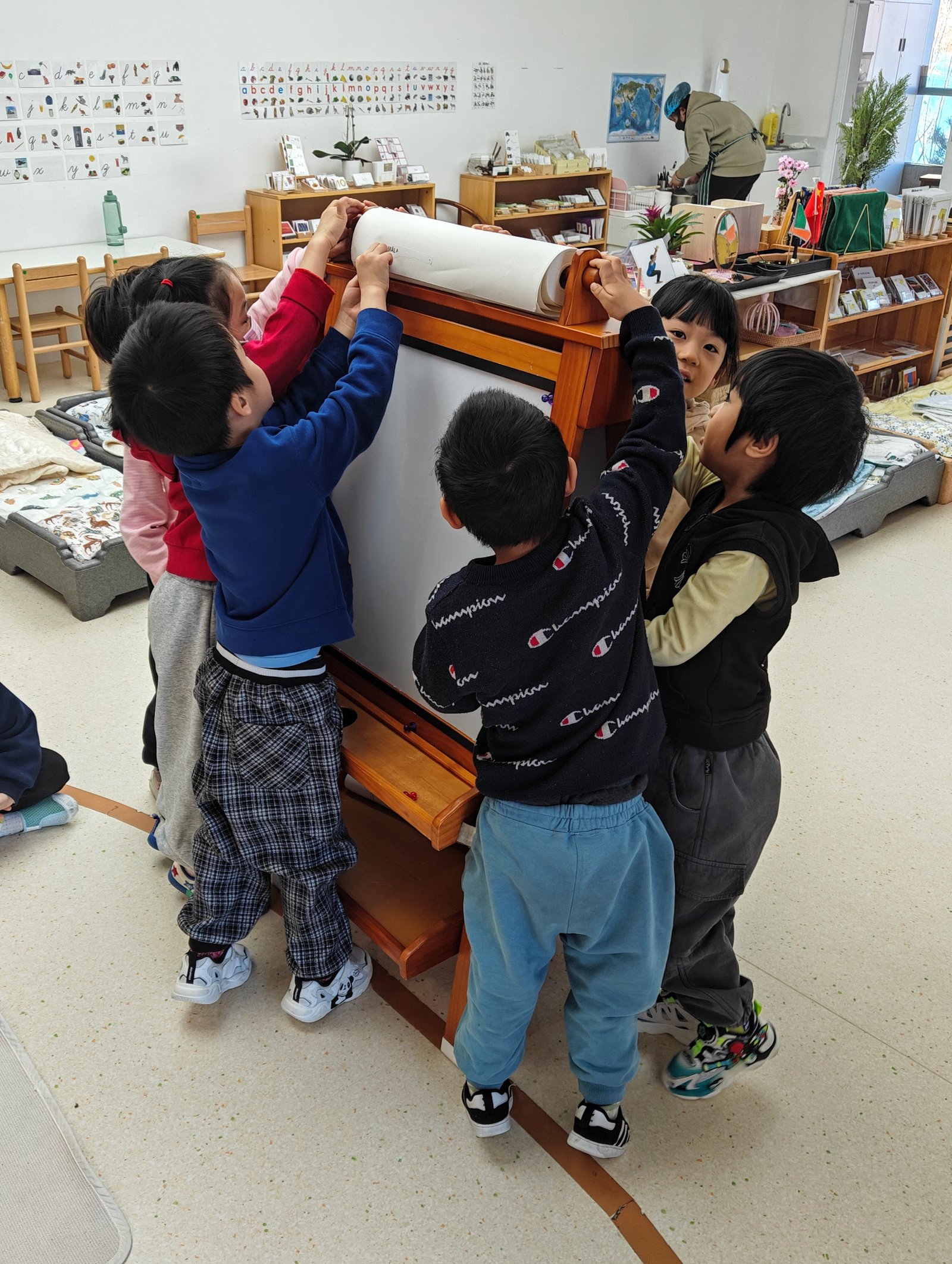 Children in a circle